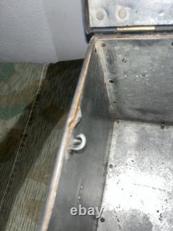 WW2 German Luftwaffe Original Torn Eb Radio Fu W1 Transport Storage Box DIJ Mark