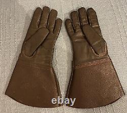 WW2 German Luftwaffe Pilots Gauntlets Gloves Unissued Original 1940s Air Force