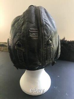 WW2 German Luftwaffe officer's flying helmet. Bomber pilot