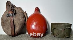 WW2 German M31 Canteen Set MN 1944 with Bakelite Cap & MN 43 Cup Original