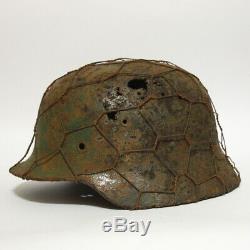 WW2 German M35 DD Heer helmet Original