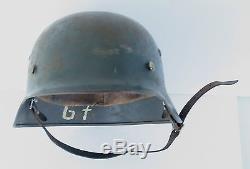 WW2 German M35 Luft helmet ET64 ALL ORIGINAL & COMPLETE