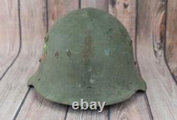 WW2 German M36 Helmet with Bulgarian Flag Size 57