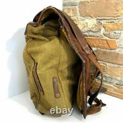 WW2 German M39 Backpack Pony Fur Tornister Rucksack With Straps Offenbach 1942