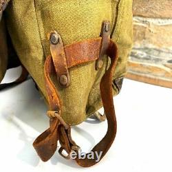WW2 German M39 Backpack Pony Fur Tornister Rucksack With Straps Offenbach 1942