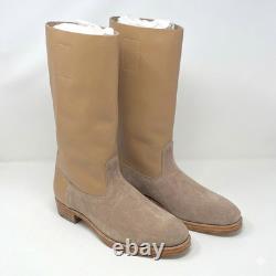 WW2 German M39 Jack Boots Handmade Leather Marching Boots with Hobnails