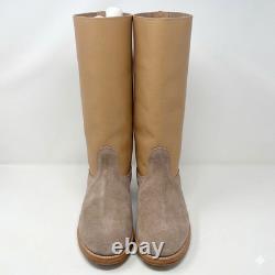 WW2 German M39 Jack Boots Handmade Leather Marching Boots with Hobnails