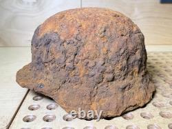 WW2 German M40 Helmet Relic Courland Pocket Kurland Uncleaned Dug Find #142