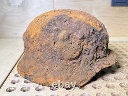 WW2 German M40 Helmet Relic Courland Pocket Kurland Uncleaned Dug Find #142 WW2 German M40 Helmet Relic Courland Pocket Kurland Uncleaned Dug Find #142