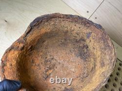 WW2 German M40 Helmet Relic Courland Pocket Kurland Uncleaned Dug Find #142