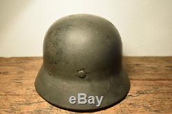 WW2 German M40 SD Heer helmet, NS64 Original