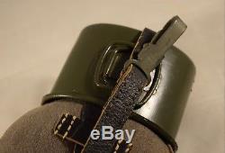 WW2 German M42 Canteen Feldflasche 1945 Ersatz Original Equipment RARE