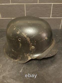 WW2 German M42 Helmet Original, large(size 68)