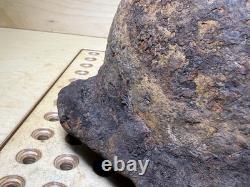 WW2 German M42 Helmet Relic Courland Pocket Uncleaned Paint Remains #147