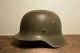 WW2 German M42 helmet, HKP66 Original