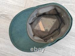 WW2 German M43 field cap, field grey, wool