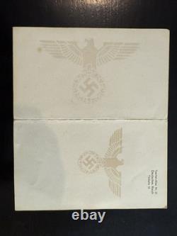 WW2 German Map Rare Original'DEUTSCHES REICH