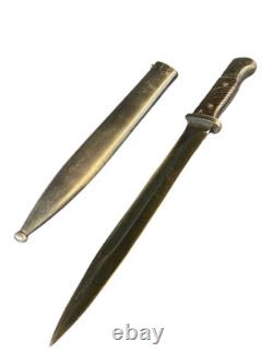 WW2 German Mauser 98k Bayonet W. K. C. Bayonet & Scabbard Dated 1938