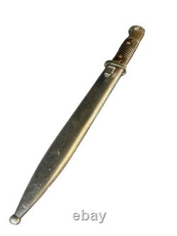 WW2 German Mauser 98k Bayonet W. K. C. Bayonet & Scabbard Dated 1938