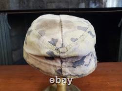 WW2 German, Oak Leaf A Pattern Reversible Camouflage Field Cap Einheitsfeldmütze
