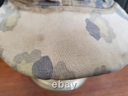 WW2 German, Oak Leaf A Pattern Reversible Camouflage Field Cap Einheitsfeldmütze