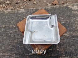 WW2 German Original Ashtray Cromargan from the German bunker relic