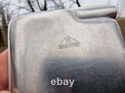 WW2 German Original Ashtray Cromargan from the German bunker relic