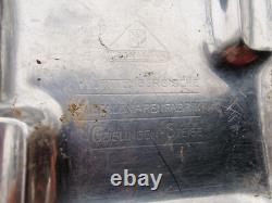 WW2 German Original Ashtray Cromargan from the German bunker relic