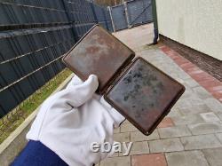 WW2 German Original Ashtray from the German bunker relic