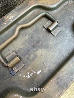 WW2 German Original BSW 1938 camouflage MG34 MG42 Camo Tool Box Kiste Wehrmacht