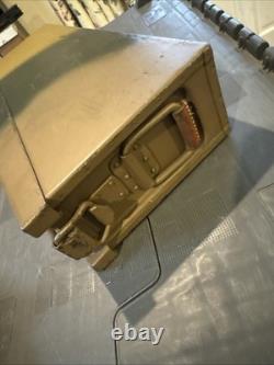WW2 German Original BSW 1938 camouflage MG34 MG42 Camo Tool Box Kiste Wehrmacht