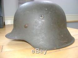 WW2 German Original Combat Helmet M42 Genuine