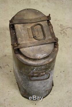 WW2 German Original Food Container Cannister Wehrmacht Dated 1941 EVE 41