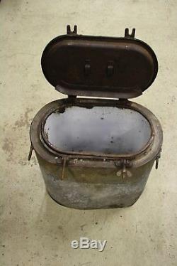 WW2 German Original Food Container Cannister Wehrmacht Dated 1941 EVE 41