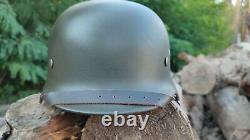 WW2 German Original Helmet WOW! + Great bonus