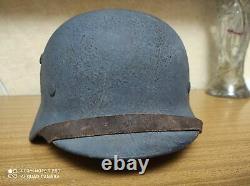 WW2 German Original Helmet WOW Luftwaffe