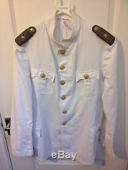 WW2 German Original Krigesmarine Summer Stand Up Collar Original Tunic