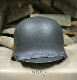 WW2 German Original M35 helmet size 68 Free Shipping