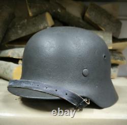 WW2 German Original M35 helmet size 68 Free Shipping