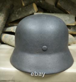 WW2 German Original M35 helmet size 68 Free Shipping