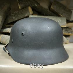 WW2 German Original M35 helmet size 68 Free Shipping