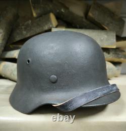 WW2 German Original M35 helmet size 68 Free Shipping