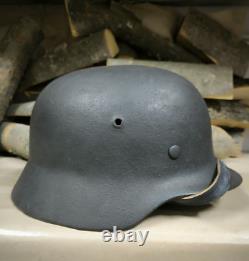 WW2 German Original M35 helmet size 68 Free Shipping