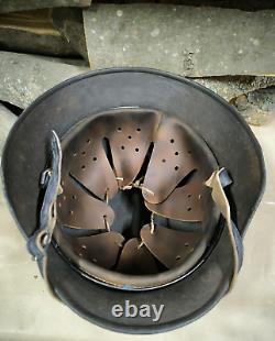 WW2 German Original M35 helmet size 68 Free Shipping