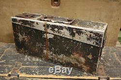WW2 German Original MG 34 42 Box Case Can Relic Wehrmacht 1941 Aluminium