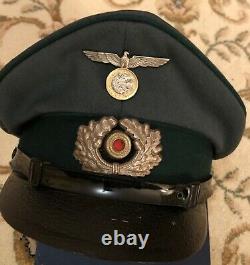 WW2 German Original NCOs visor cap