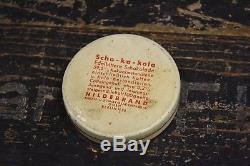 WW2 German Original Rare Scho Ka Kola Chocolate Wehrmacht Packung Container