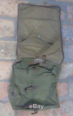 WW2 German Original Tornister Back Pack Wehrmacht Backpack 1938 Horse hair, A 43