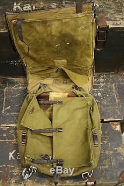 WW2 German Original Tornister Back Pack Wehrmacht Eastern Front Backpack 1940
