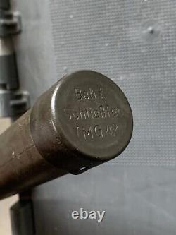 WW2 German Original Waffenmeister MG34/42 Wehrmacht Spring Container Tube